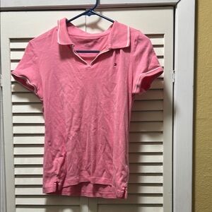 Tommy Hilfiger Classic Pink Polo Top
